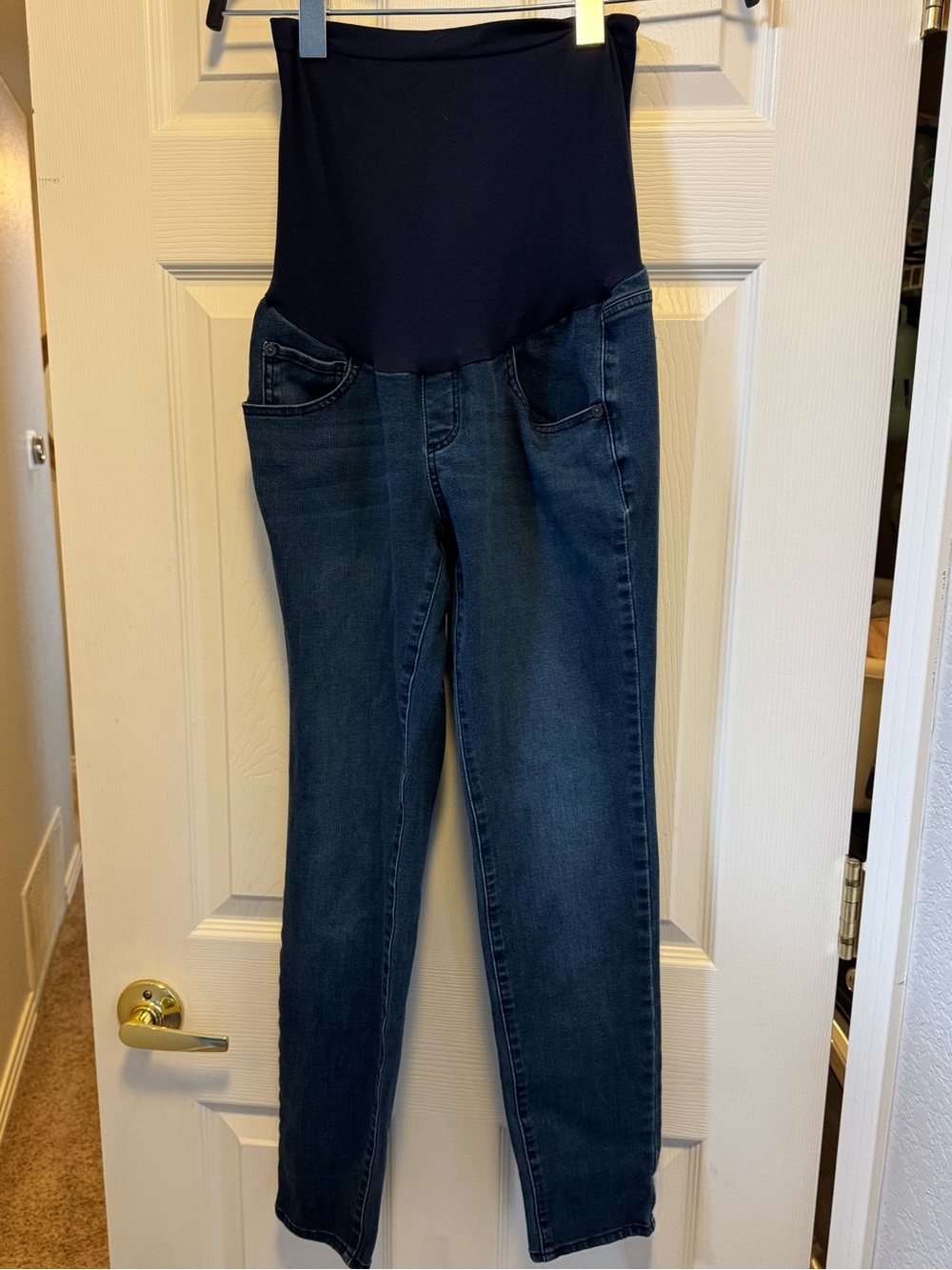 Maternity Skinny Jeans with Belly Panel